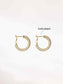 Gold Hoop Earrings