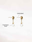 Freshwater Pearl & Agate Earrings