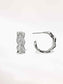 Silver Hoop Earrings