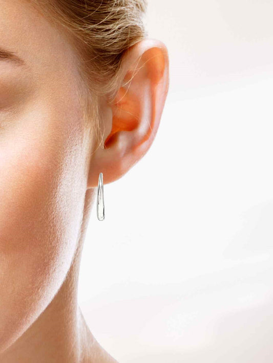 Silver Hoop Earrings
