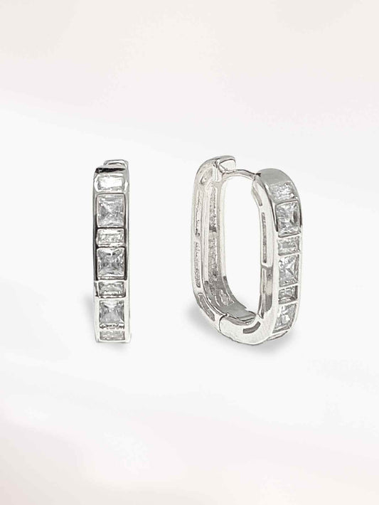 Silver Hoop Earrings