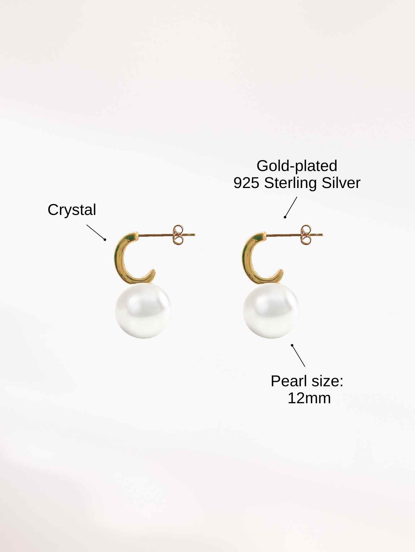 Pearl & Crystal Earrings