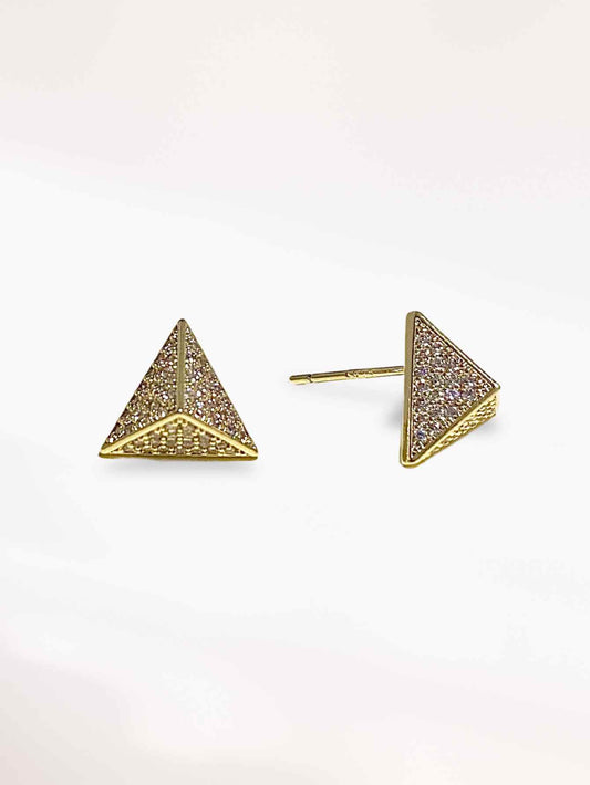 Gold Stud Earrings