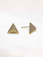 Gold Stud Earrings