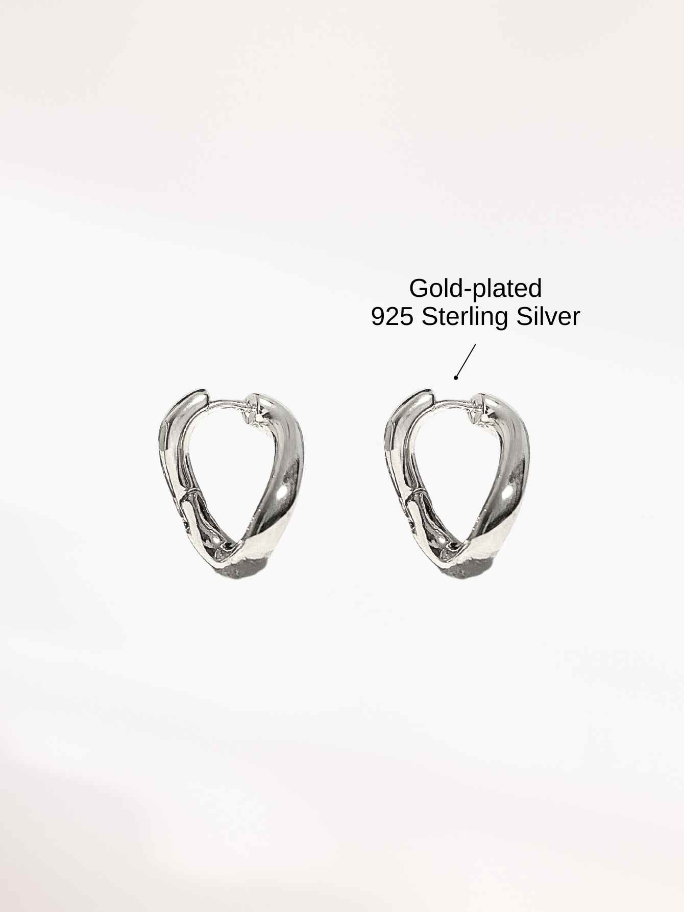 Silver Hoop Earrings