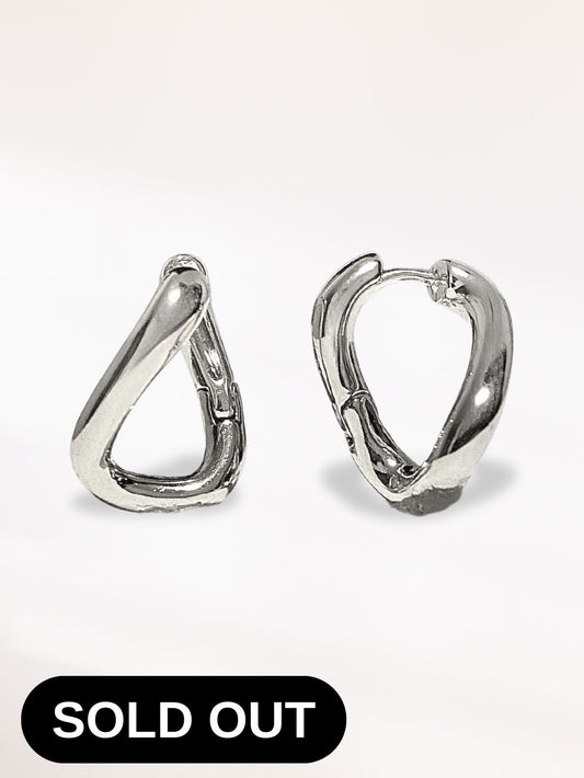 Silver Hoop Earrings