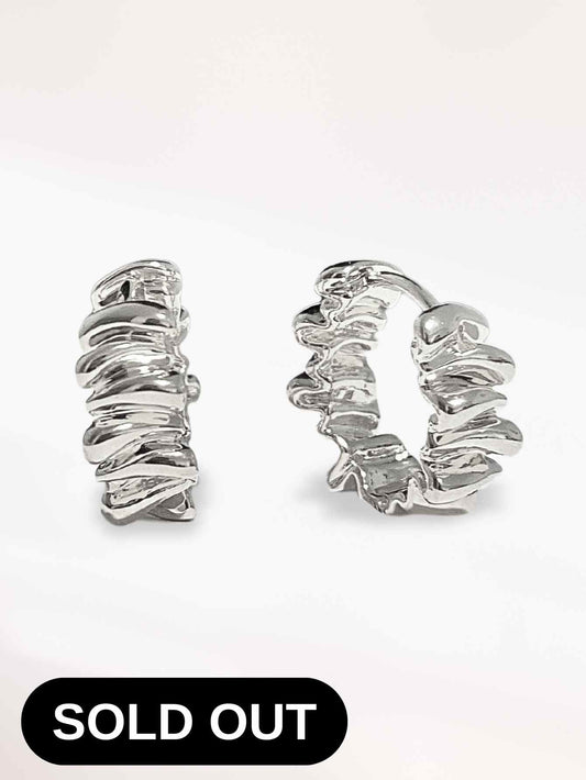 Silver Hoop Earrings