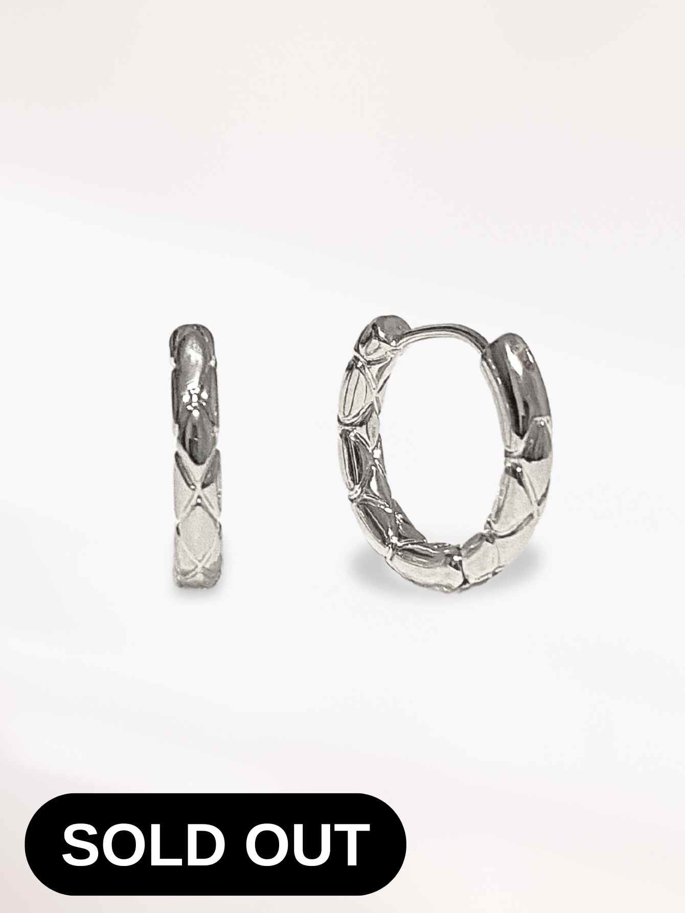 Silver Hoop Earrings