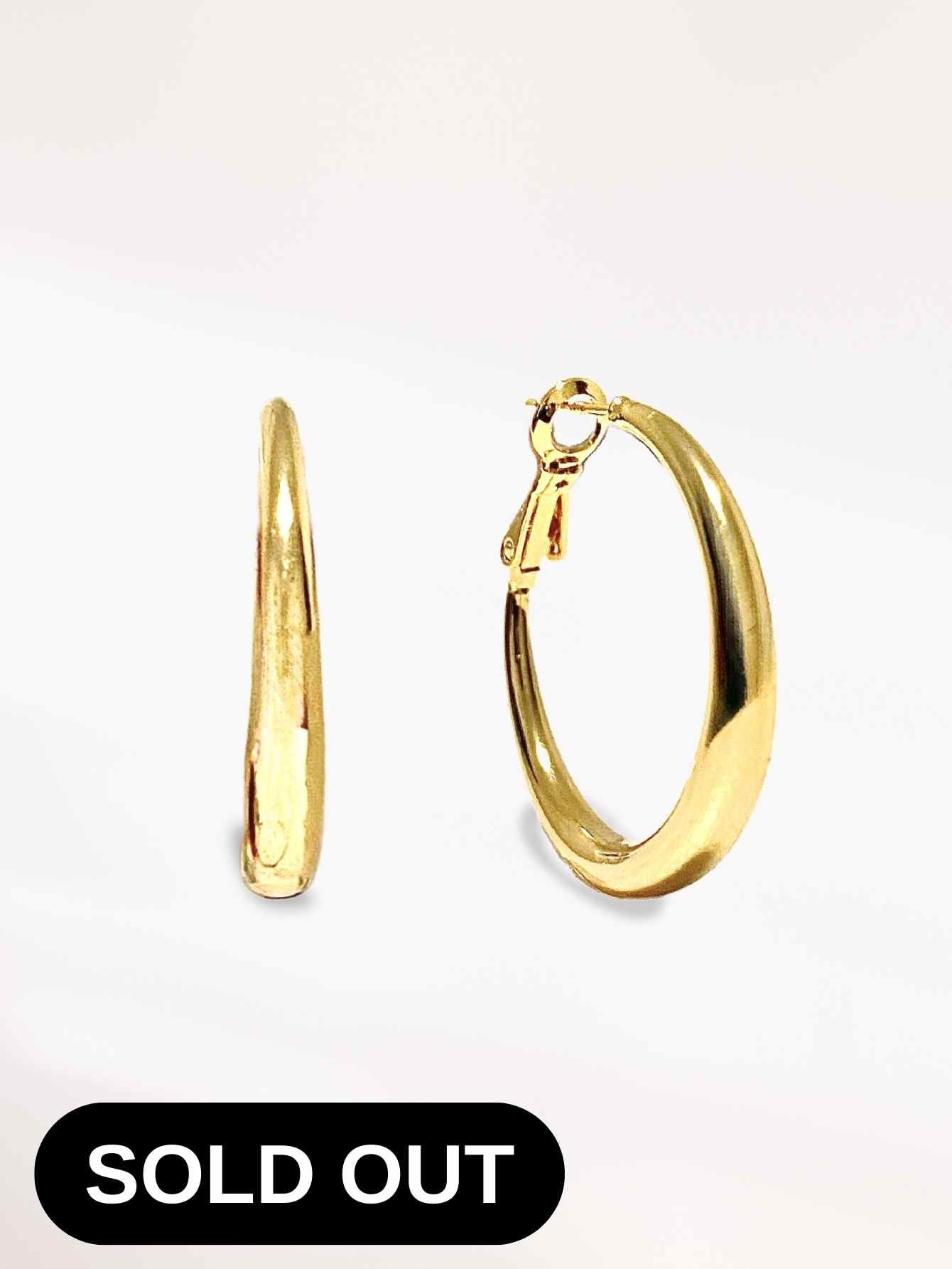 Gold Hoop Earrings