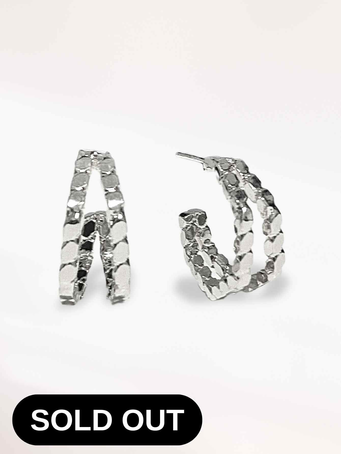 Silver Hoop Earrings