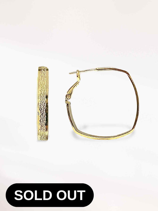 Gold Hoop Earrings