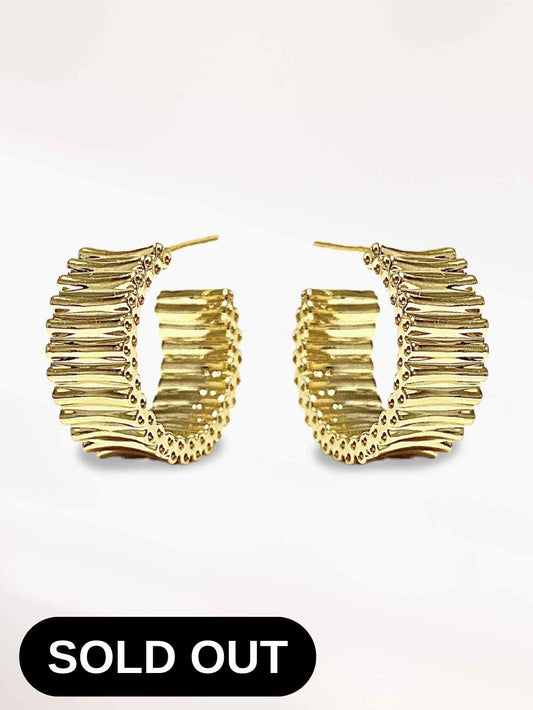 Gold Hoop Earrings