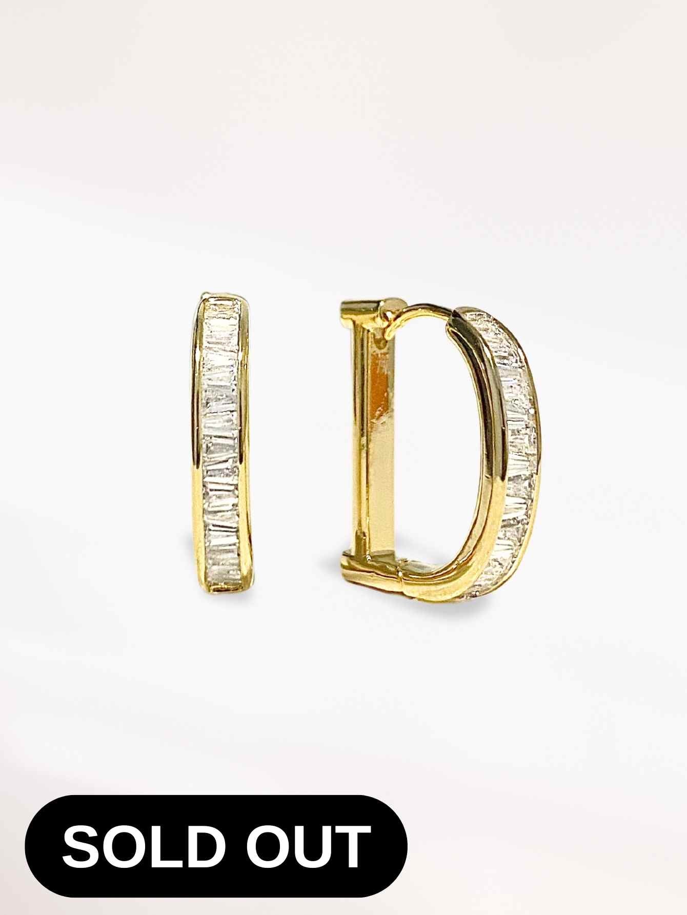 Gold Hoop Earrings