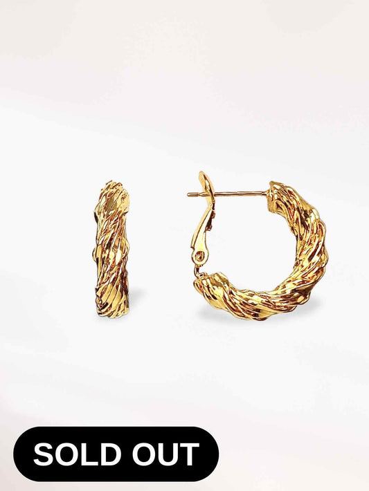 Gold Hoop Earrings