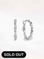 Silver Hoop Earrings