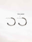 Silver Hoop Earrings