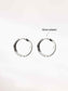 Silver Hoop Earrings