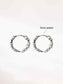 Silver Hoop Earrings