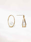 Shell Pearl Earrings