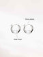 Shell Pearl Hoop Earrings