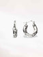 Silver Hoop Earrings