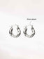 Silver Hoop Earrings