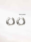 Silver Hoop Earrings