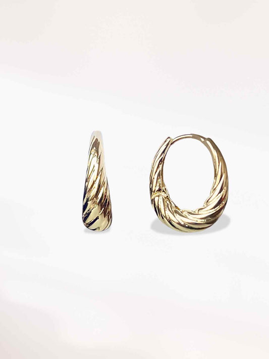 Gold Hoop Earrings