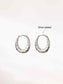 Silver Hoop Earrings