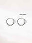 Silver Hoop Earrings