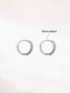 Silver Hoop Earrings