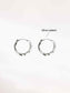 Silver Hoop Earrings