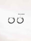 Silver Hoop Earrings