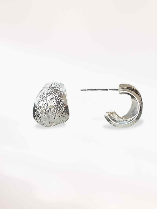 Silver Hoop Earrings