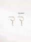 Gold Hoop Earrings